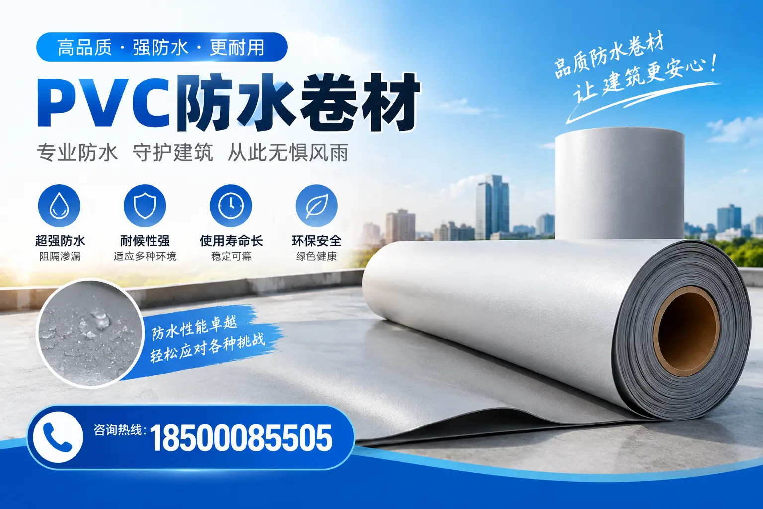 如何选择高质量的PVC防水卷材?黔东南消费者必看指南